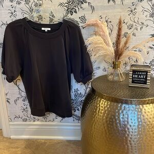 Evereve Z Supply puff-sleeve sweatshirt